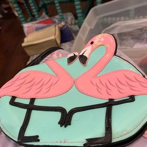 Flamingo purse